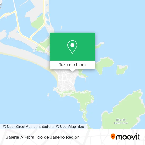 Galeria A Flora map