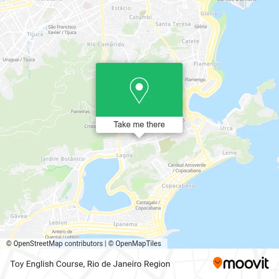 Toy English Course map