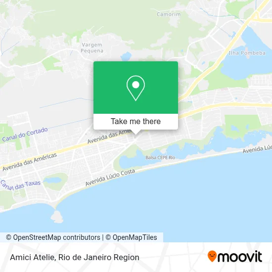 Amici Atelie map