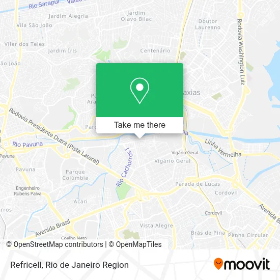 Refricell map