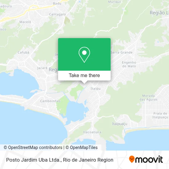 Posto Jardim Uba Ltda. map