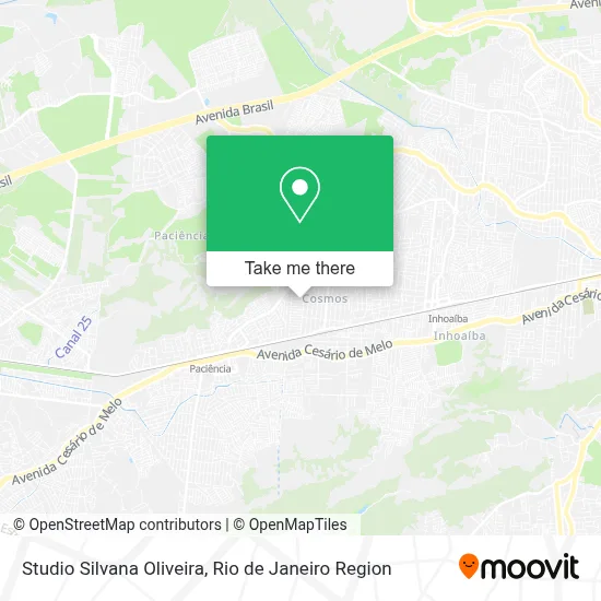 Studio Silvana Oliveira map