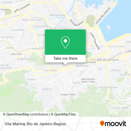 Vila Marina map