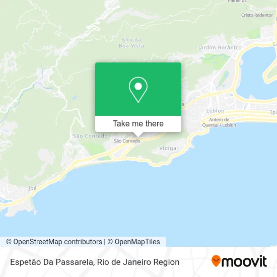 Espetão Da Passarela map