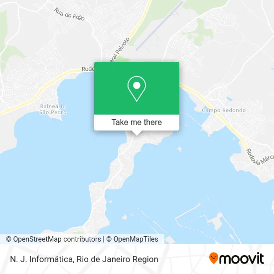 N. J. Informática map