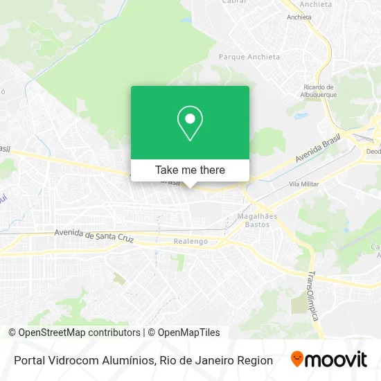 Portal Vidrocom Alumínios map