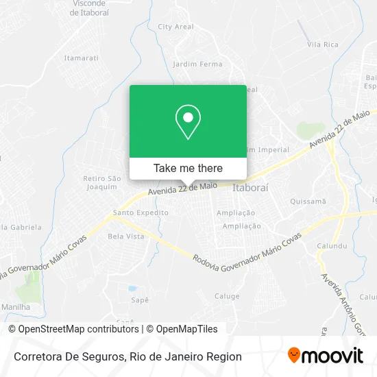 Corretora De Seguros map