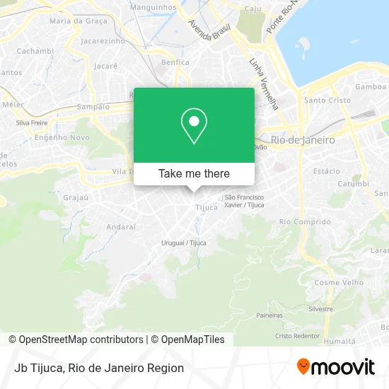 Jb Tijuca map