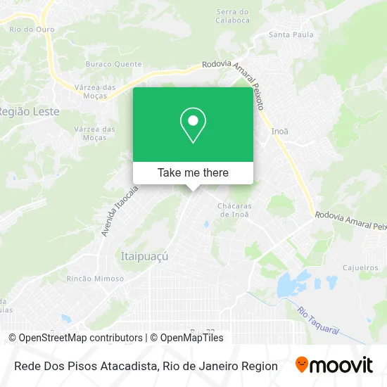 Rede Dos Pisos Atacadista map