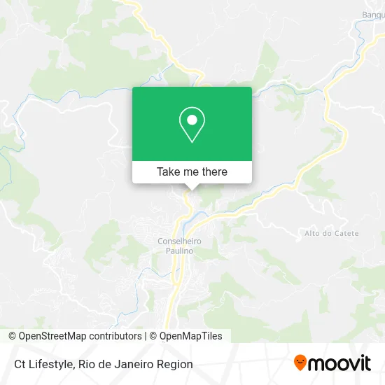 Ct Lifestyle map