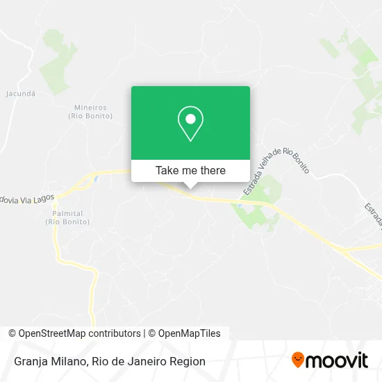 Granja Milano map