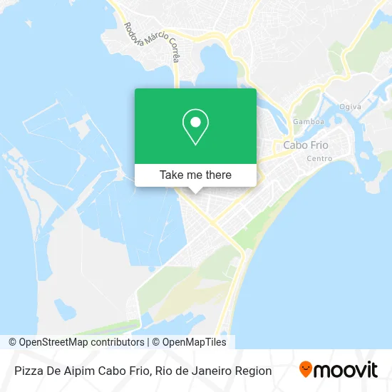 Pizza De Aipim Cabo Frio map