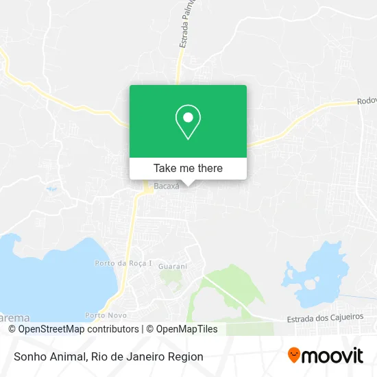 Sonho Animal map