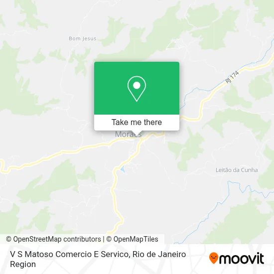 V S Matoso Comercio E Servico map