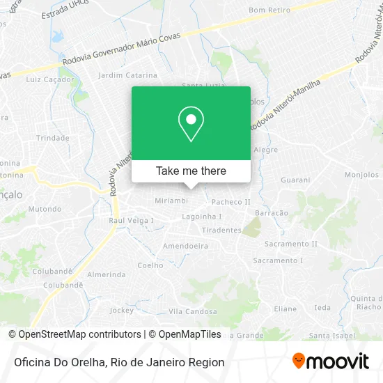 Oficina Do Orelha map