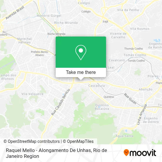 Raquel Mello - Alongamento De Unhas map