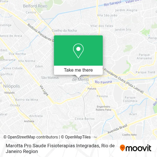 Marotta Pro Saude Fisioterapias Integradas map