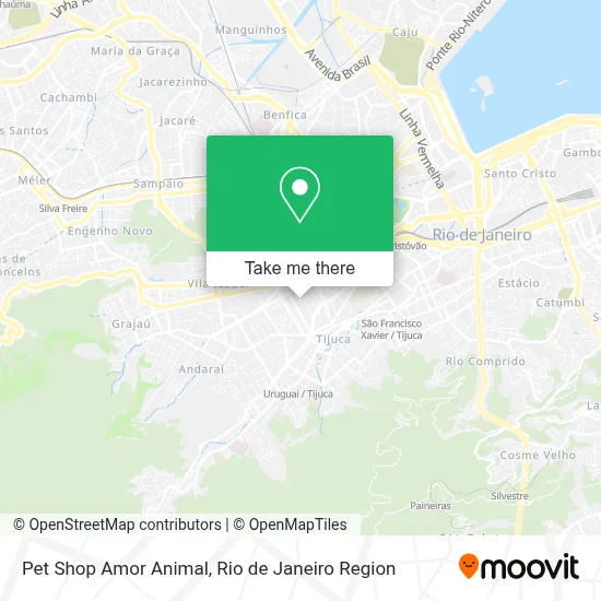 Pet Shop Amor Animal map