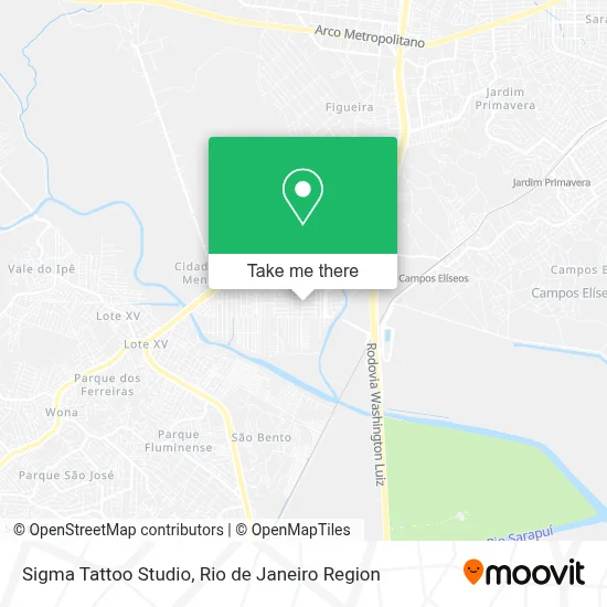 Sigma Tattoo Studio map