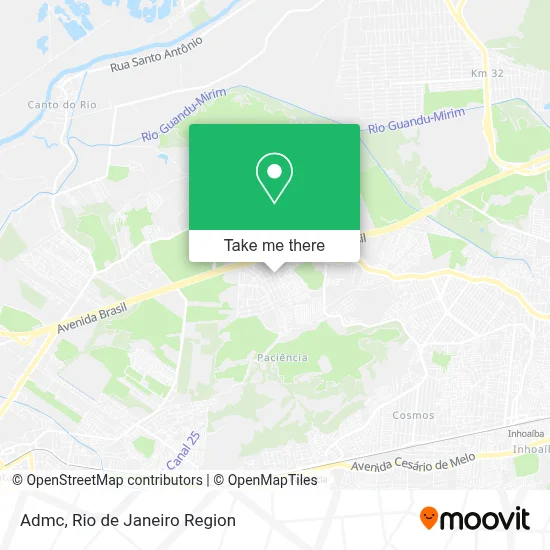 Admc map