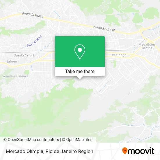 Mercado Olímpia map