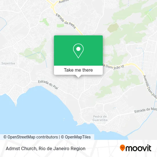 Admst Church map