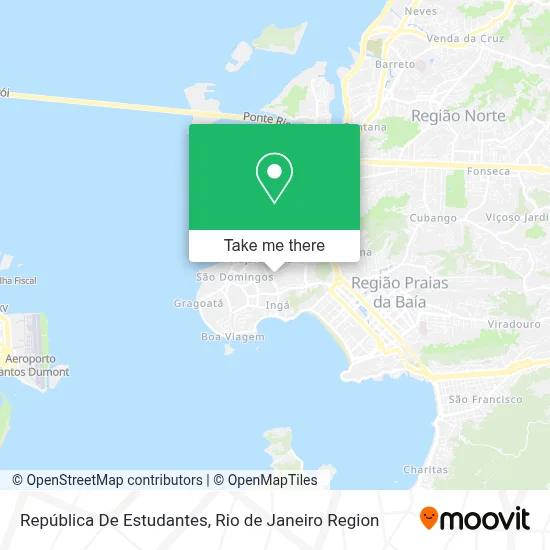 República De Estudantes map