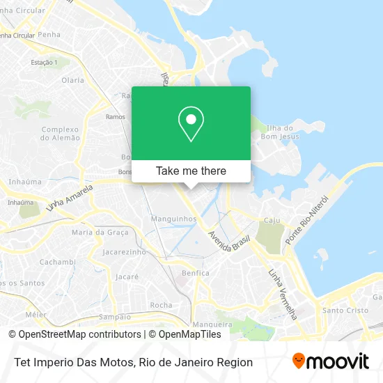 Tet Imperio Das Motos map