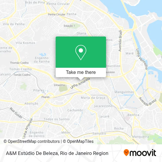 A&M Estúdio De Beleza map