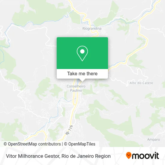 Vitor Milhorance Gestor map