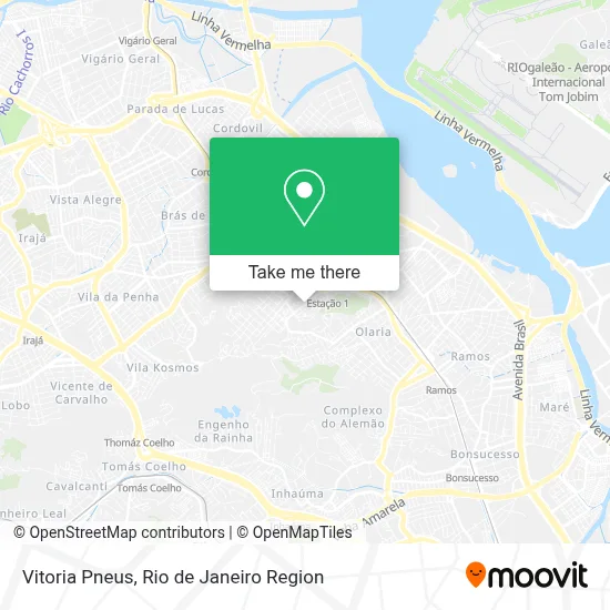 Vitoria Pneus map