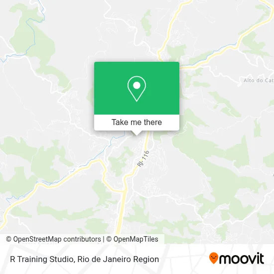 R Training Studio map