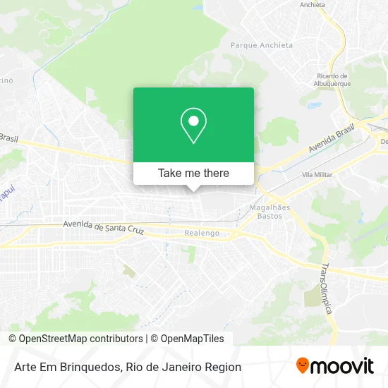 Arte Em Brinquedos map