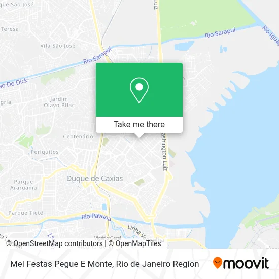 Mel Festas Pegue E Monte map