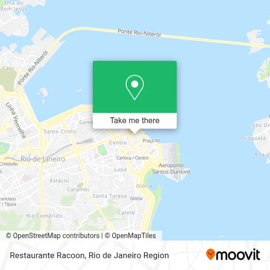 Restaurante Racoon map
