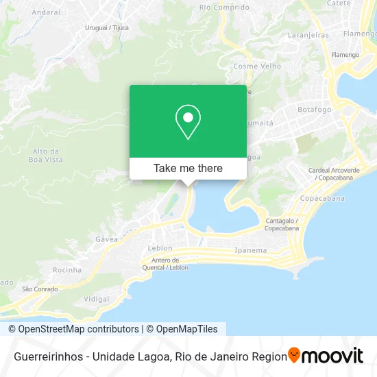Guerreirinhos - Unidade Lagoa map