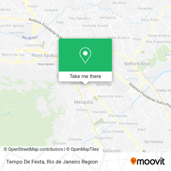 Tempo De Festa map