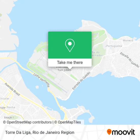 Torre Da Liga map