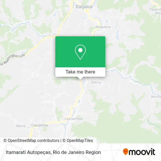 Itamarati Autopeças map
