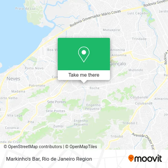 Markinho's Bar map