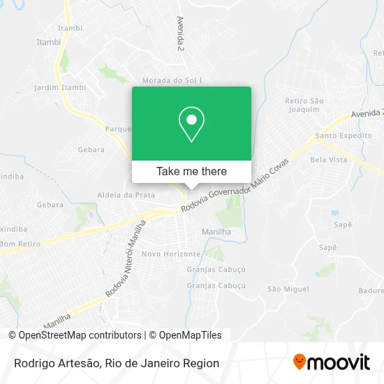 Rodrigo Artesão map