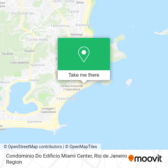 Condominio Do Edificio Miami Center map