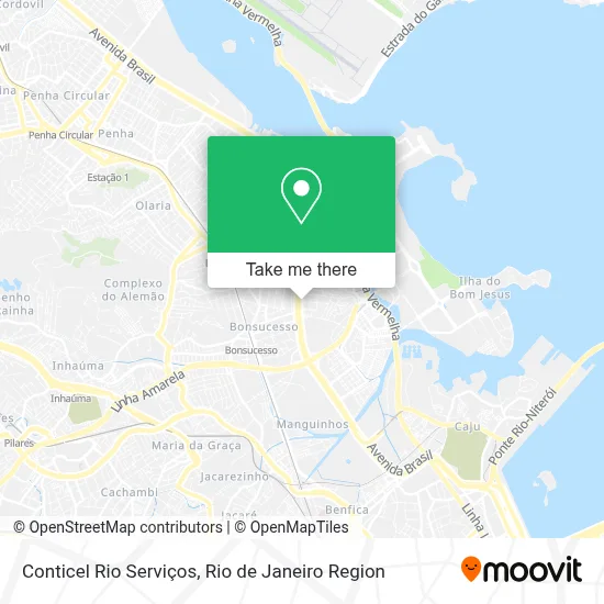 Conticel Rio Serviços map