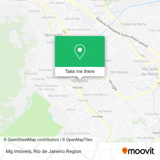 Mg Imóveis map