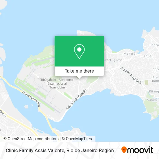 Clinic Family Assis Valente map