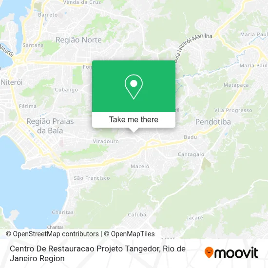 Centro De Restauracao Projeto Tangedor map
