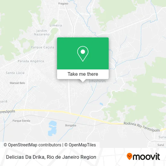 Delicias Da Drika map