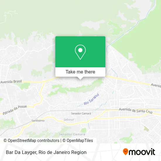 Bar Da Layger map