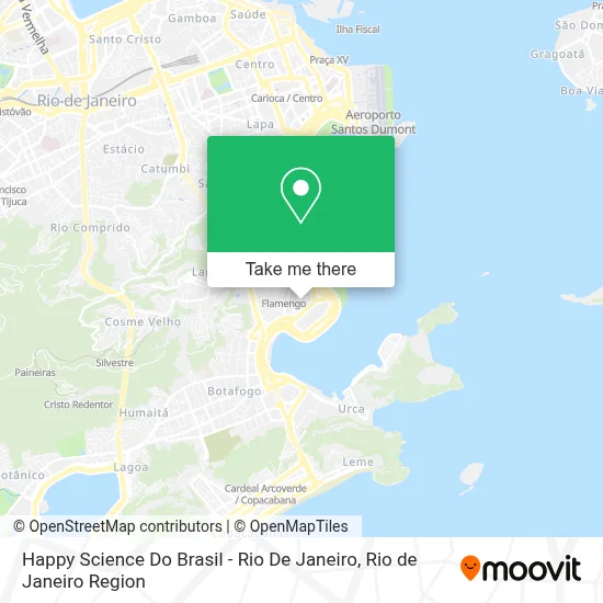 Happy Science Do Brasil - Rio De Janeiro map
