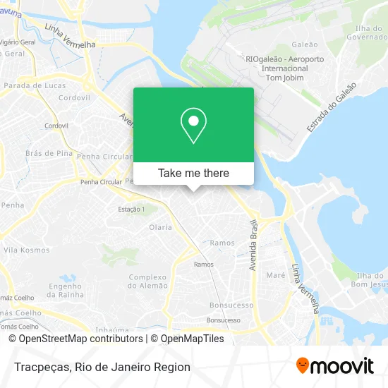 Tracpeças map